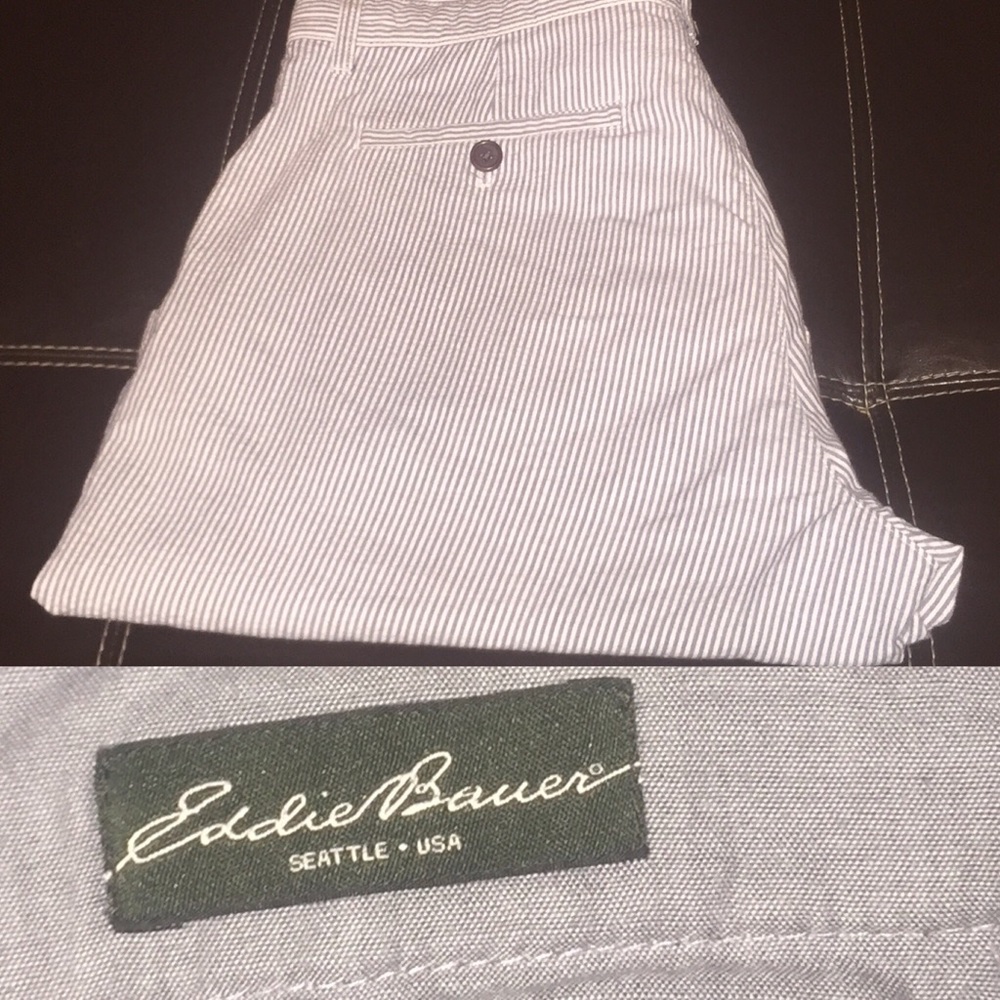 Eddie Bauer Seersucker Shorts